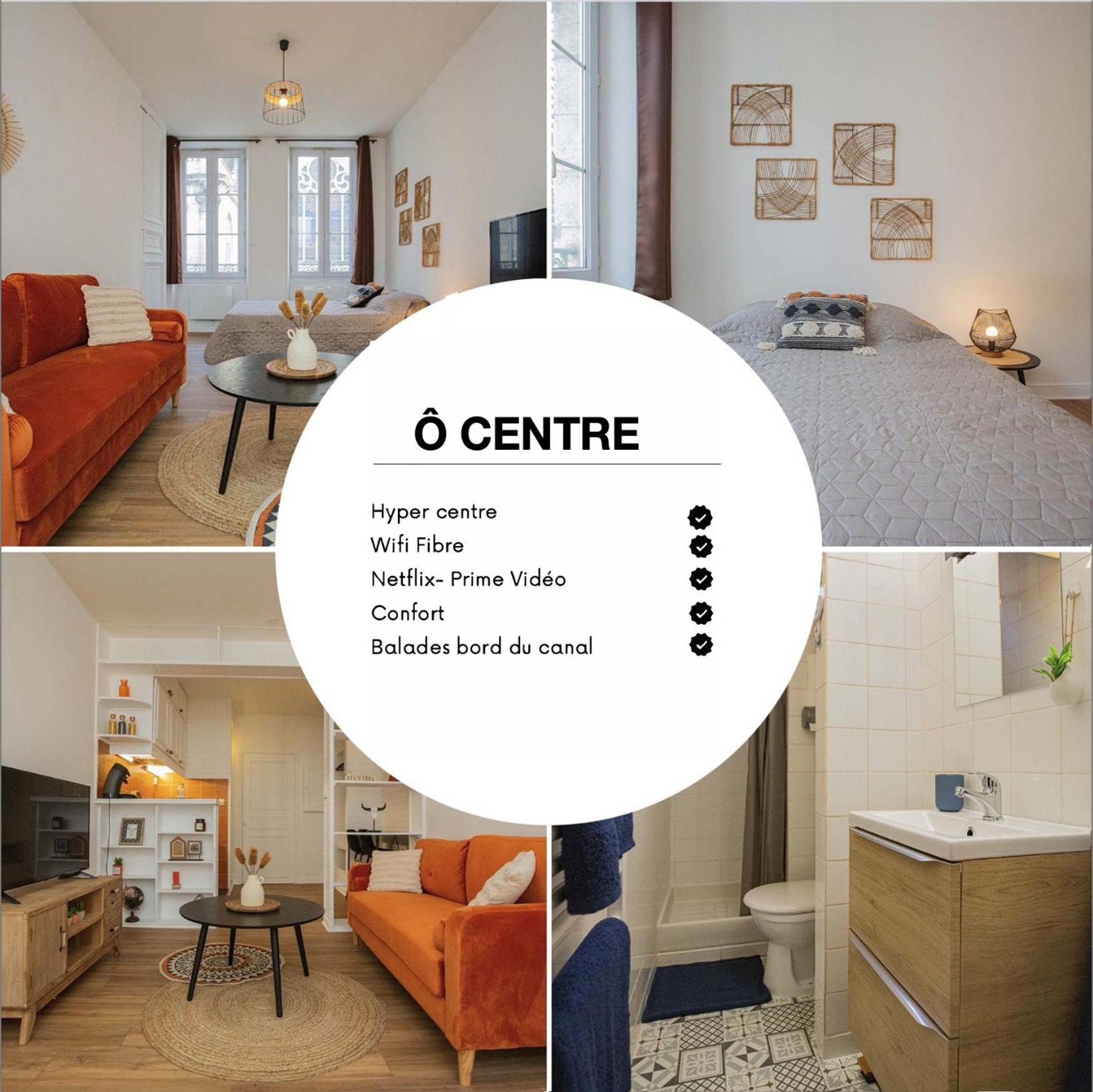 O Centre- Chaleureux - Fibre - Netflix Apartment Montargis Luaran gambar